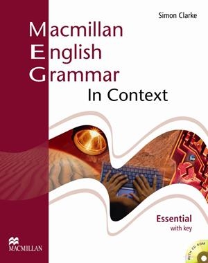 MACMILLAN ENGLISH GRAMMMAR CONTEXT ESSENTIAL+ KEY | 9781405070515 | CLARKE,SIMON | Llibreria Geli - Llibreria Online de Girona - Comprar llibres en català i castellà
