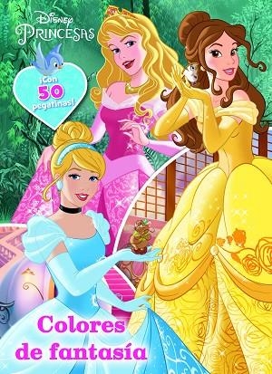 PRINCESAS. COLORES DE FANTASÍA | 9788408155348 | DISNEY | Llibreria Geli - Llibreria Online de Girona - Comprar llibres en català i castellà