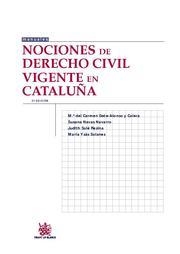 NOCIONES DE DERECHO CIVIL EN CATALUÑA | 9788490042014 | Libreria Geli - Librería Online de Girona - Comprar libros en catalán y castellano