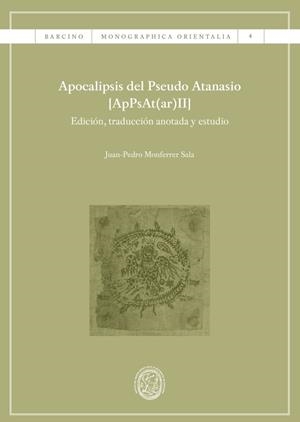 APOCALIPSIS DEL PSEUDO ATANASIO [APPSAT(AR)II] | 9788447539673 | MONFERRER SALA,JUAN-PEDRO | Llibreria Geli - Llibreria Online de Girona - Comprar llibres en català i castellà