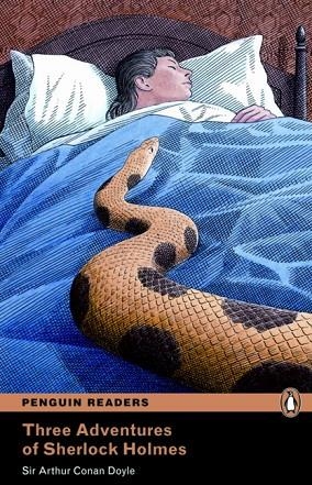THREE ADVENTURES OF SHERLOCK HOLMES BOOK & MP3 PACK | 9781408294468 | CONAN DOYLE,SIR ARTHUR | Libreria Geli - Librería Online de Girona - Comprar libros en catalán y castellano