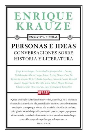 PERSONAS E IDEAS | 9788499926605 | KRAUZE,ENRIQUE | Llibreria Geli - Llibreria Online de Girona - Comprar llibres en català i castellà