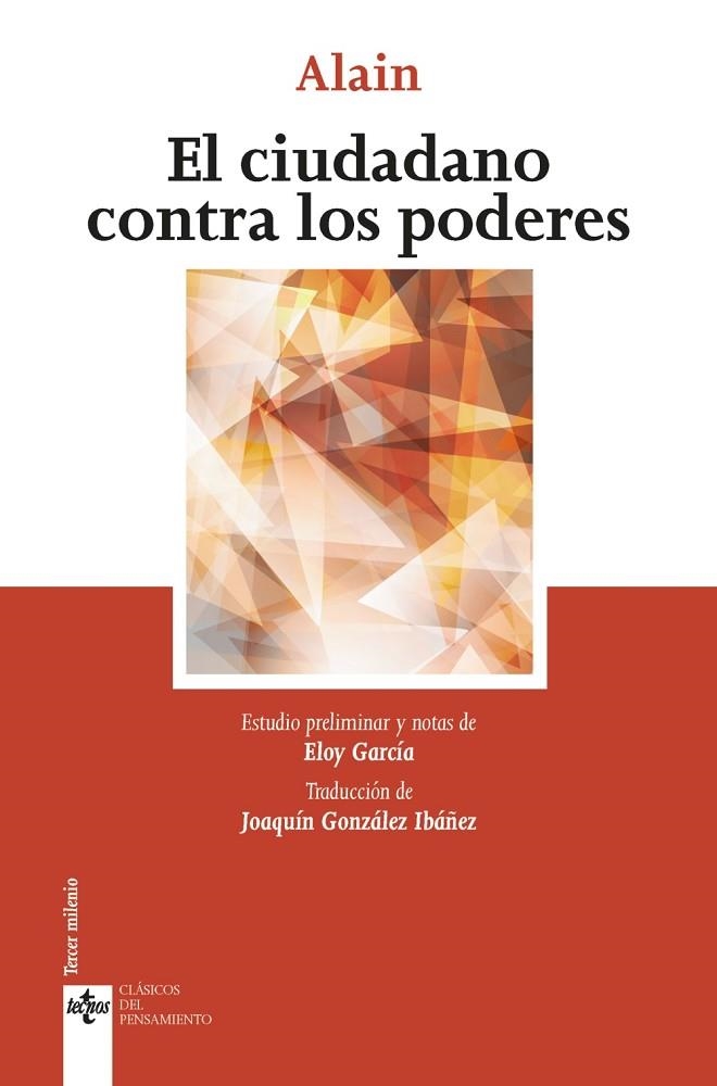 EL CIUDADANO CONTRA LOS PODERES | 9788430946648 | ALAIN | Libreria Geli - Librería Online de Girona - Comprar libros en catalán y castellano