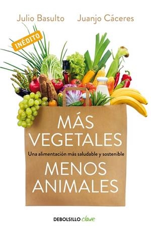 MÁS VEGETALES,MENOS ANIMALES.UNA ALIMENTACIÓN MÁS SALUDABLE Y SOSTENIBLE | 9788466334631 | BASULTO,JULIO/CACERES,JUANJO | Llibreria Geli - Llibreria Online de Girona - Comprar llibres en català i castellà