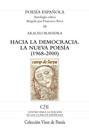 HACIA LA DEMOCRACIA.LA NUEVA POESÍA (1968-2000) | 9788498956788 | IRAVEDRA,ARACELI | Llibreria Geli - Llibreria Online de Girona - Comprar llibres en català i castellà