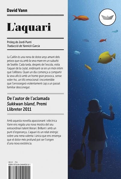L'AQUARI | 9788494440991 | VANN,DAVID | Llibreria Geli - Llibreria Online de Girona - Comprar llibres en català i castellà