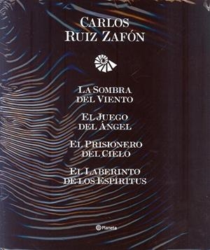 LA SOMBRA DEL VIENTO/EL JUEGO DEL ANGEL/EL PRISIONERO DEL CIELO/EL LABERINTO DE LOS ESPIRITUS.TETRALOGÍA (CAPSA) | 9788408163398 | RUIZ ZAFÓN,CARLOS | Llibreria Geli - Llibreria Online de Girona - Comprar llibres en català i castellà