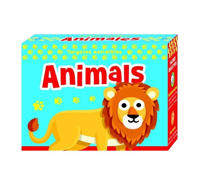 ANIMALS.16 TARGETES EXTRAÏBLES PER A JUGAR I DIBUIXAR | 9788491202356 | Libreria Geli - Librería Online de Girona - Comprar libros en catalán y castellano