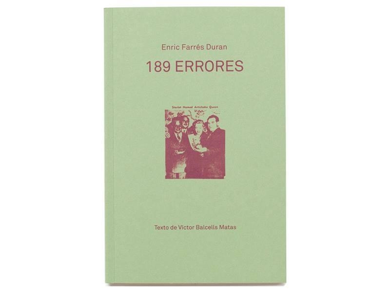 189 ERRORES | 9780957657236 | FARRES DURAN,ENRIC | Libreria Geli - Librería Online de Girona - Comprar libros en catalán y castellano