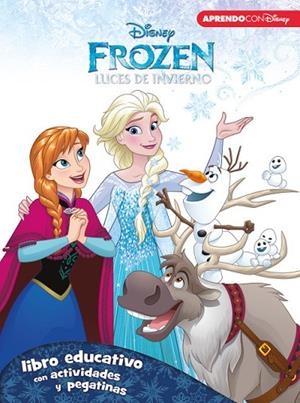 FROZEN.LUCES DE INVIERNO (LIBRO EDUCATIVO DISNEY CON ACTIVIDADES Y PEGATINAS) | 9788416548071 | DISNEY | Llibreria Geli - Llibreria Online de Girona - Comprar llibres en català i castellà