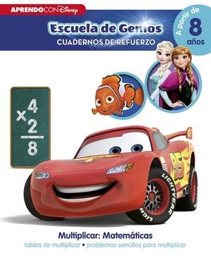 APRENDO CON DISNEY.MULTIPLICAR: MATEMÁTICAS: TABLAS DE MULTIPLICAR · PROBLEMAS SENCILLOS PARA MULTI | 9788416548057 | DISNEY | Libreria Geli - Librería Online de Girona - Comprar libros en catalán y castellano