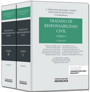 TRATADO DE RESPONSABILIDAD CIVIL(2 TOMOS.5ª EDICION 2014) | 9788490590546 | REGLERO CAMPOS/BUSTO LAGO,JOSÉ MANUEL | Libreria Geli - Librería Online de Girona - Comprar libros en catalán y castellano