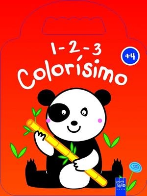 1-2-3 COLORÍSIMO. +4 PANDA | 9788408164630 | YOYO | Llibreria Geli - Llibreria Online de Girona - Comprar llibres en català i castellà