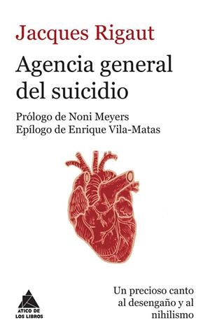 AGENCIA GENERAL DEL SUICIDIO | 9788416222148 | RIGAUT,JACQUES | Llibreria Geli - Llibreria Online de Girona - Comprar llibres en català i castellà