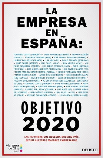 LA EMPRESA EN ESPAÑA:OBJETIVO 2020 | 9788423426508 | A.A.D.D. | Llibreria Geli - Llibreria Online de Girona - Comprar llibres en català i castellà