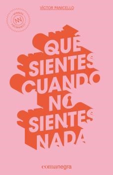 QUÉ SIENTES CUANDO NO SIENTES NADA | 9788416605514 | PANICELLO,VÍCTOR | Llibreria Geli - Llibreria Online de Girona - Comprar llibres en català i castellà