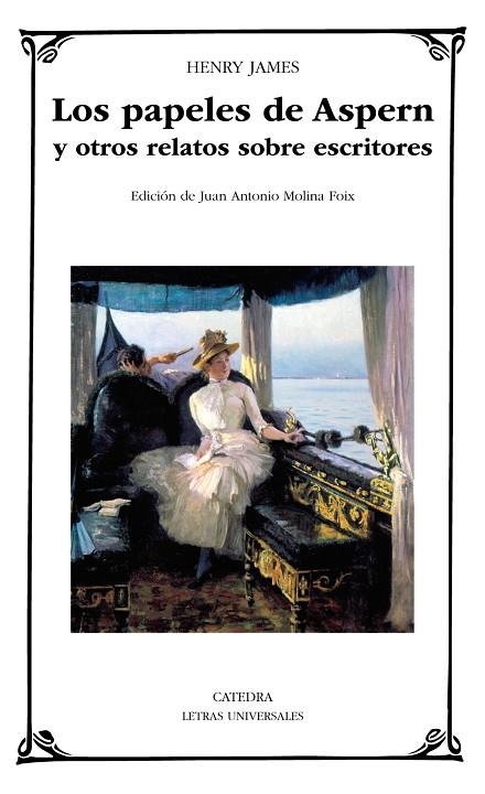 LOS PAPELES DE ASPERN Y OTROS RELATOS SOBRE ESCRITORES | 9788437636238 | JAMES,HENRY | Libreria Geli - Librería Online de Girona - Comprar libros en catalán y castellano