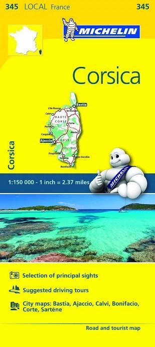 MAPA LOCAL FRANÇA 345 CORSICA | 9782067210806 | V.V.A.A. | Llibreria Geli - Llibreria Online de Girona - Comprar llibres en català i castellà