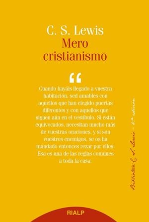 MERO CRISTIANISMO | 9788432147579 | LEWIS ,CLIVE STAPLES | Llibreria Geli - Llibreria Online de Girona - Comprar llibres en català i castellà