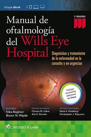 MANUAL DE OFTALMOLOGÍA DEL WILLS EYE HOSPITAL | 9788416781195 | A.A.D.D. | Libreria Geli - Librería Online de Girona - Comprar libros en catalán y castellano