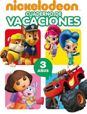 CUADERNO DE VACACIONES NICKELODEON.3 AÑOS | 9788437201467 | Llibreria Geli - Llibreria Online de Girona - Comprar llibres en català i castellà
