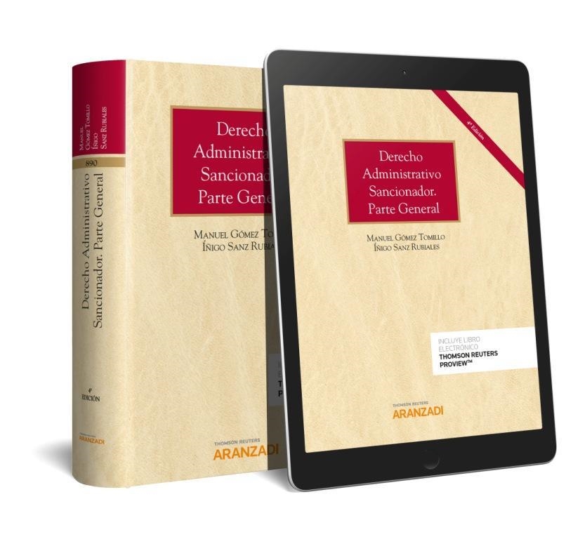 DERECHO ADMINISTRATIVO SANCIONADOR.PARTE GENERAL(4ª EDICION 2017.DUO) | 9788491525141 | GOMEZ TOMILLO,MANUEL | Libreria Geli - Librería Online de Girona - Comprar libros en catalán y castellano