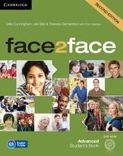 FACE2FACE ADVANCED(STUDENT'S BOOK WITH DVD-ROM 2º EDITION | 9781107679344 | CUNNINGHAM,GILLIE/BELL,JAN/CLEMENTSON,THERESA | Libreria Geli - Librería Online de Girona - Comprar libros en catalán y castellano