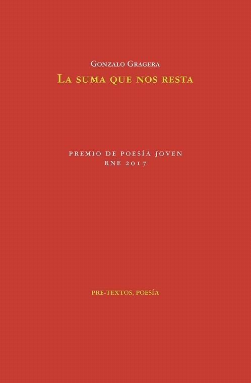 LA SUMA QUE NOS RESTA | 9788416906420 | GRAGERA,GONZALO | Libreria Geli - Librería Online de Girona - Comprar libros en catalán y castellano