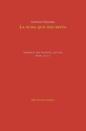 LA SUMA QUE NOS RESTA | 9788416906420 | GRAGERA,GONZALO | Llibreria Geli - Llibreria Online de Girona - Comprar llibres en català i castellà