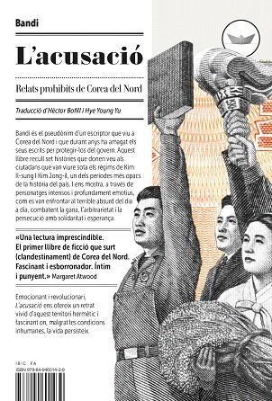 L'ACUSACIÓ.RELATS PROHIBITS DE COREA DEL NORD | 9788494601439 | BANDI | Llibreria Geli - Llibreria Online de Girona - Comprar llibres en català i castellà