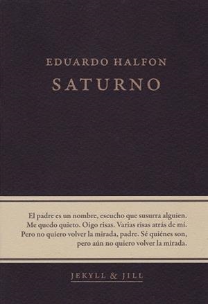SATURNO | 9788494594045 | HALFÓN,EDUARDO | Llibreria Geli - Llibreria Online de Girona - Comprar llibres en català i castellà