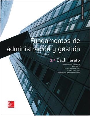LA FUNDAMENTOS DE ADMINISTRACION Y GESTION-2  BACHILLERATO. | 9788448612405 | HERNANDO,C./LÁZARO,I./MARTÍNEZ,I. | Libreria Geli - Librería Online de Girona - Comprar libros en catalán y castellano