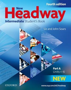NEW HEADWAY INTERMEDIATE(STUDENT'S BOOK A.FOURTH EDITION) | 9780194768658 | SOARS,JOHN/SOARS,LIZ | Llibreria Geli - Llibreria Online de Girona - Comprar llibres en català i castellà