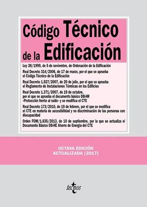 CÓDIGO TÉCNICO DE LA EDIFICACIÓN(8ª EDICION 2017) | 9788430971701 |   | Libreria Geli - Librería Online de Girona - Comprar libros en catalán y castellano