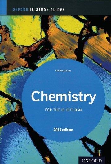 CHEMISTRY STUDY GUIDE 2014 EDITION(OXFORD IB DIPLOMA PROGRAMME) | 9780198393535 | Libreria Geli - Librería Online de Girona - Comprar libros en catalán y castellano