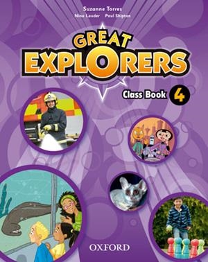 GREAT EXPLORERS-4(CLASS BOOK PACK) | 9780194507684 | LAUDER, NINA/TORRES, SUZANNE | Libreria Geli - Librería Online de Girona - Comprar libros en catalán y castellano
