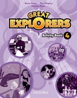 GREAT EXPLORERS-4(ACTIVITY BOOK) | 9780194507608 | LAUDER, NINA/TORRES, SUZANNE | Libreria Geli - Librería Online de Girona - Comprar libros en catalán y castellano