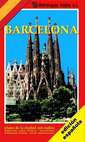 BARCELONA(MAPA CASTELLANO) | 9788496850538 | NIN I CATALÀ, JOSEP | Llibreria Geli - Llibreria Online de Girona - Comprar llibres en català i castellà