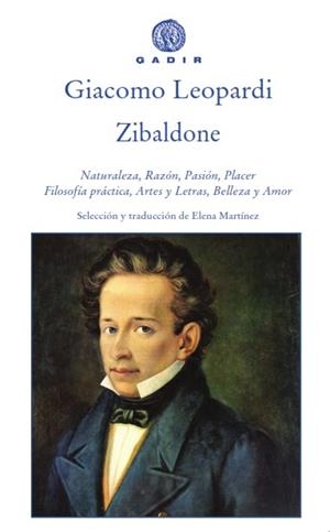 ZIBALDONE (ANTOLOGIA) | 9788494687778 | LEOPARDI,GIACOMO | Llibreria Geli - Llibreria Online de Girona - Comprar llibres en català i castellà
