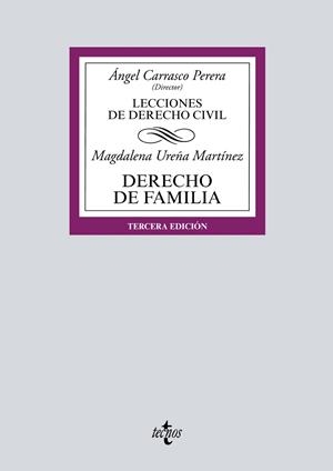LECCIONES DE DERECHO CIVIL.DERECHO DE FAMILIA(3ª EDICION 2017) | 9788430972210 | UREÑA MARTÍNEZ,MAGDALENA | Libreria Geli - Librería Online de Girona - Comprar libros en catalán y castellano