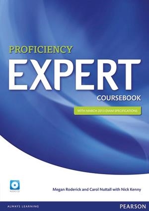 EXPERT PROFICIENCY(COURSEBOOK AND AUDIO CD PACK) | 9781447937593 | RODERICK,MEGAN | Libreria Geli - Librería Online de Girona - Comprar libros en catalán y castellano