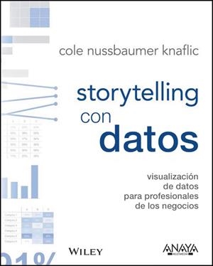 STORYTELLING CON DATOS.VISUALIZACIÓN DE DATOS PARA PROFESIONALES | 9788441539303 | NUSSBAUMER KNAFLIC,COLE | Libreria Geli - Librería Online de Girona - Comprar libros en catalán y castellano