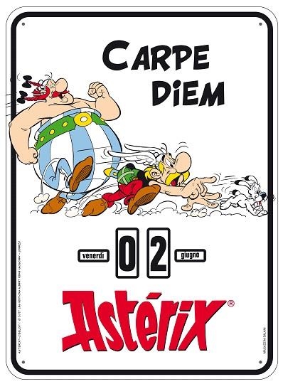 CALENDARIO PERPETUO ASTÉRIX.CARPE DIEM | 9788893672481 | Libreria Geli - Librería Online de Girona - Comprar libros en catalán y castellano