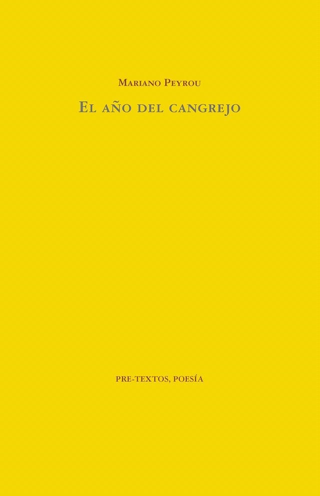 EL AñO DEL CANGREJO | 9788416906505 | PEYROU,MARIANO | Llibreria Geli - Llibreria Online de Girona - Comprar llibres en català i castellà