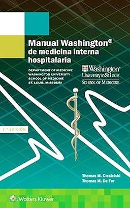 MANUAL WASHINGTON DE MEDICINA INTERNA HOSPITALARIA(3ª EDICION 2017) | 9788417033040 | CIESIELSKI,THOMAS M./DE FER,THOMAS M. | Llibreria Geli - Llibreria Online de Girona - Comprar llibres en català i castellà