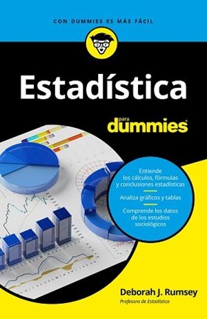 ESTADÍSTICA PARA DUMMIES | 9788432903854 | RUMSEY,DEBORAH J. | Llibreria Geli - Llibreria Online de Girona - Comprar llibres en català i castellà