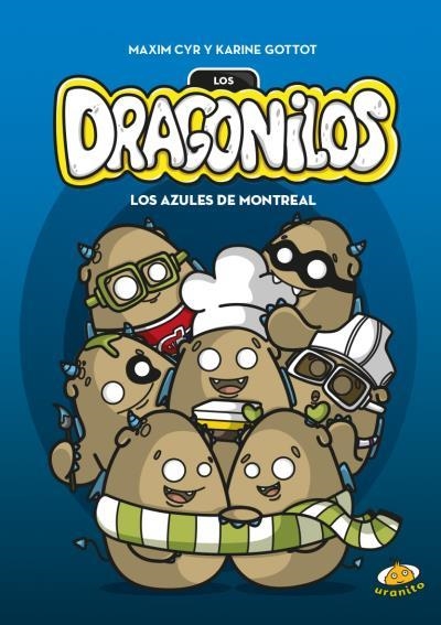 LOS DRAGONILOS.LOS AZULES DE MONTREAL | 9788416773374 | GOTTOT,KARINE | Llibreria Geli - Llibreria Online de Girona - Comprar llibres en català i castellà