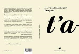 PREQüELA | 9788469757239 | DOMÈNECH PONSATÍ,JOSEP | Llibreria Geli - Llibreria Online de Girona - Comprar llibres en català i castellà