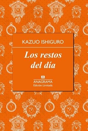 LOS RESTOS DEL DíA | 9788433928429 | ISHIGURO,KAZUO | Libreria Geli - Librería Online de Girona - Comprar libros en catalán y castellano