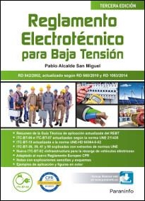 REGLAMENTO ELECTROTÉCNICO PARA BAJA TENSIÓN(3ª EDICIÓN 2017) | 9788428340427 | ALCALDE SAN MIGUEL, PABLO | Llibreria Geli - Llibreria Online de Girona - Comprar llibres en català i castellà